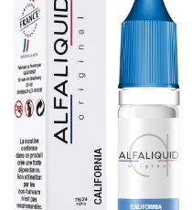 E-liquide California de chez Alfaliquid distribué par KINGSMOKE situé à PLAISIR centre commercial AUCHAN