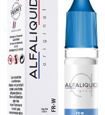 E-liquide FR-W de chez Alfaliquid distribué par KINGSMOKE situé à PLAISIR centre commercial AUCHAN